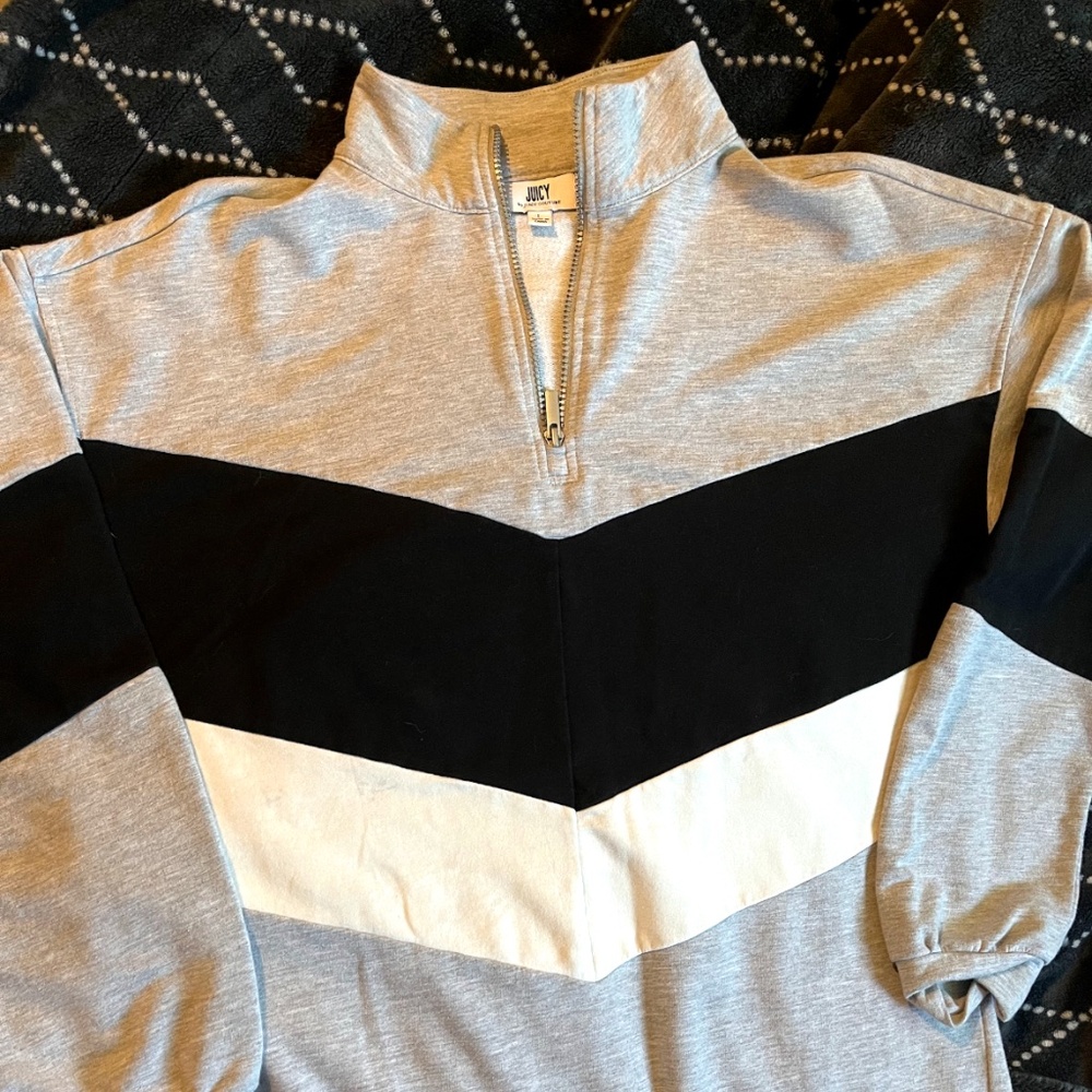 Juicy Couture Quarter Zip Sweater